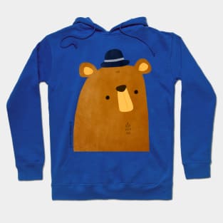 Mr Bear with Hat Hoodie